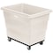 Global Industrial 12 Bushel Plastic Bulk Box Truck, Steel Chassis Base, White, 38-2/5L x 28-9/10W x 33H 800314WH - alternate 1